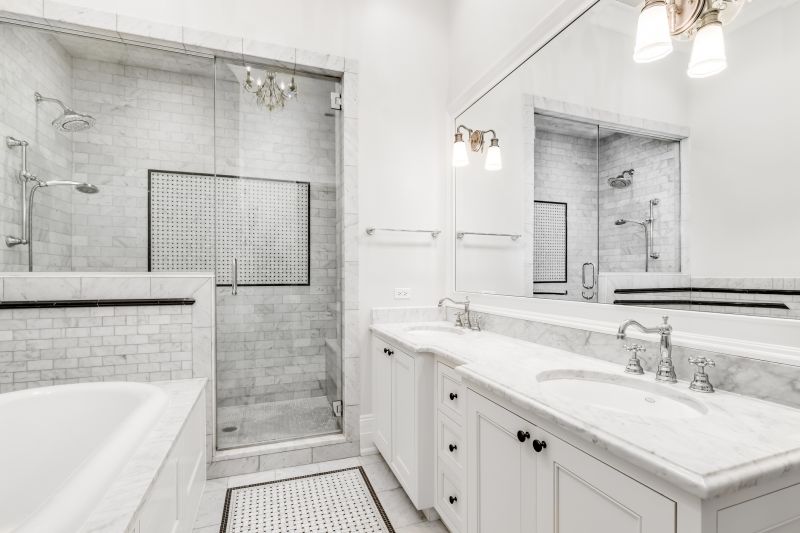 Luxury Bathroom Upgrade with Marble Fixtures